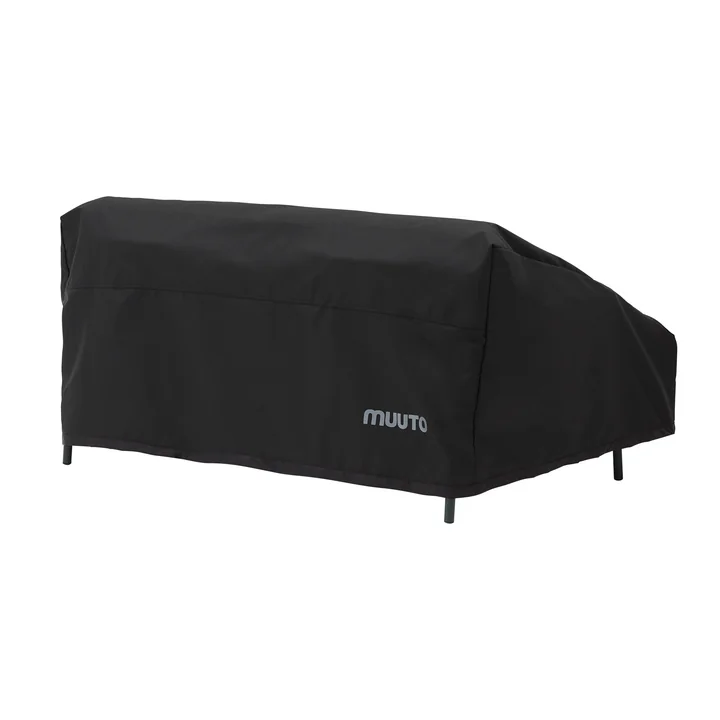 Muuto - Settle Outdoor 2-seater sofa cover, black