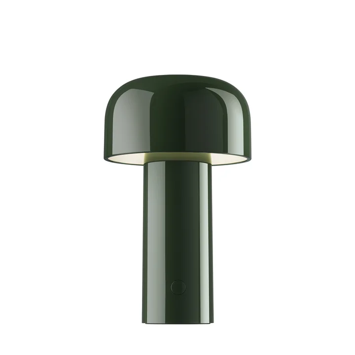 Flos - Bellhop rechargeable table lamp (LED), glossy green