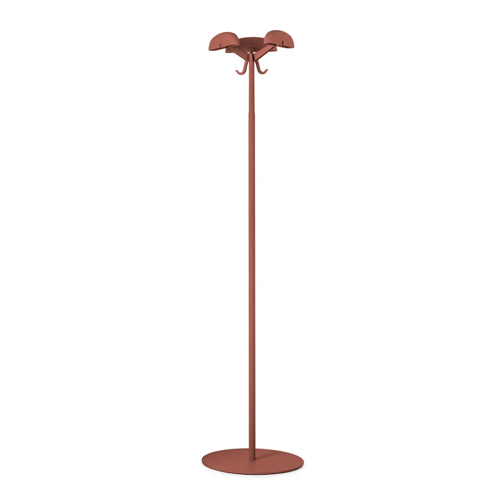 Kartell - Alta Tensione Coat rack, mat burgundy