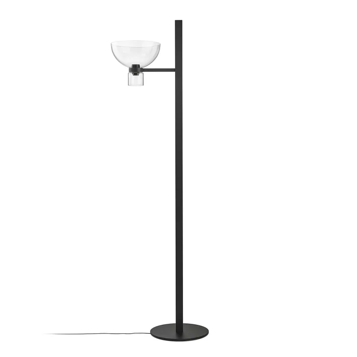 Flos - Nocturne Floor lamp F1 bowl, black