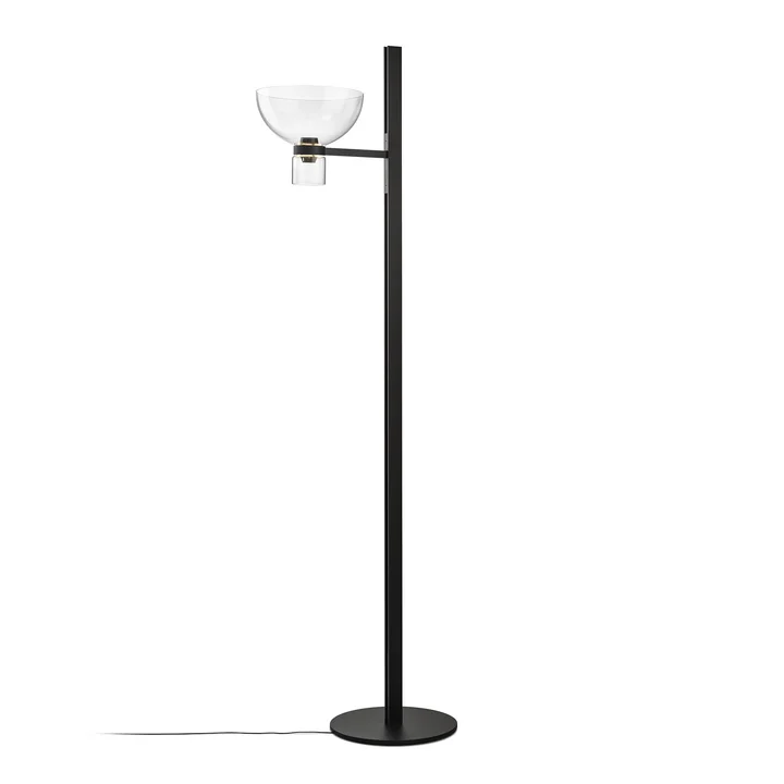 Flos - Nocturne Floor lamp F1 bowl, black