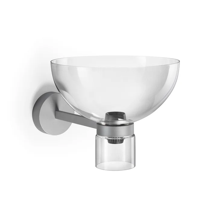 Flos - Nocturne Wall light bowl EU, silver