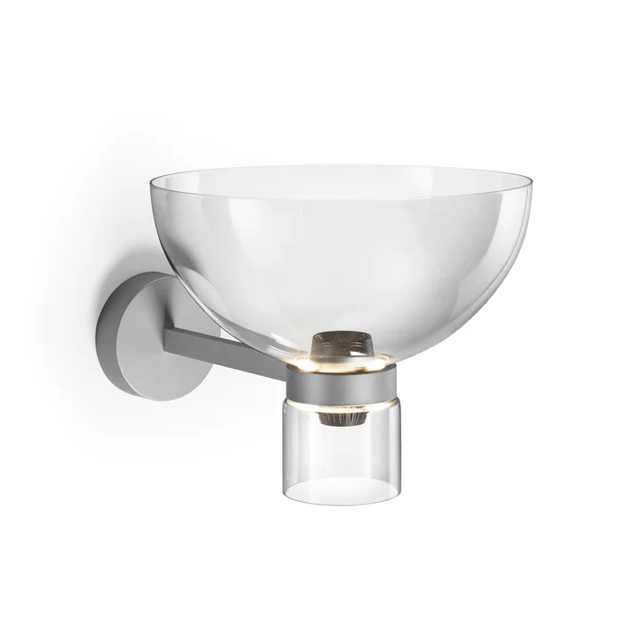 Flos - Nocturne Wall light bowl EU, silver