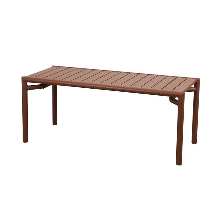 Cane-line - Bliss Coffee table / bench, desert red