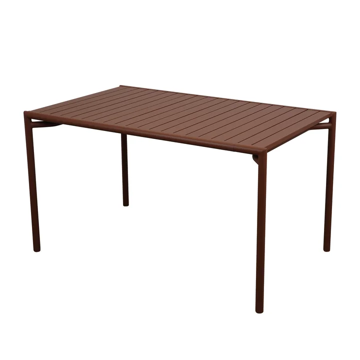 Cane-line - Bliss Dining table rectangular, desert red