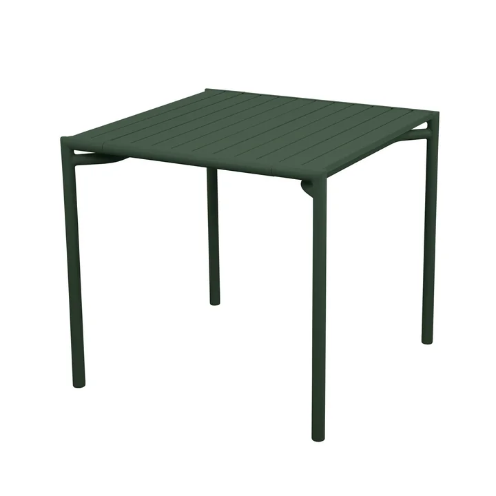 Cane-line - Bliss Dining table, 80 x 80 cm, dark green