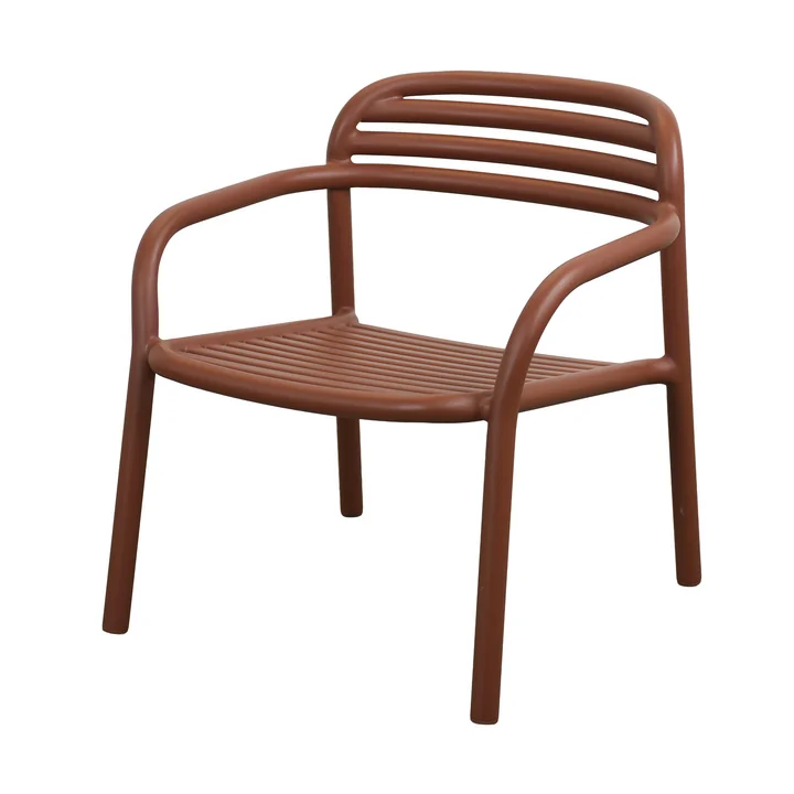 Cane-line - Bliss Lounge chair, desert red