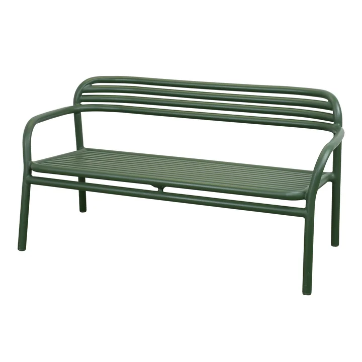 Cane-line - Bliss Sofa, stackable, dark green