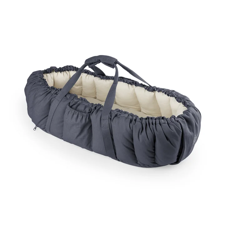 Sebra - 3-in-1 baby nest, blue