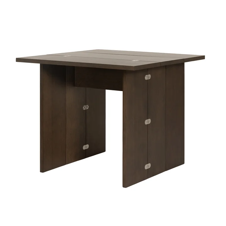 Design House Stockholm - Flip Table 90 x 90 cm, dark oak