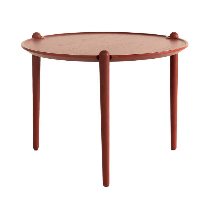 Design House Stockholm - Aria Side table high, Ø 60 x 46 cm, red
