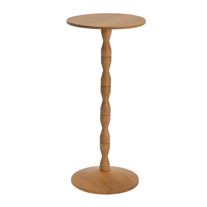 Design House Stockholm - Pedestal Side table, oak