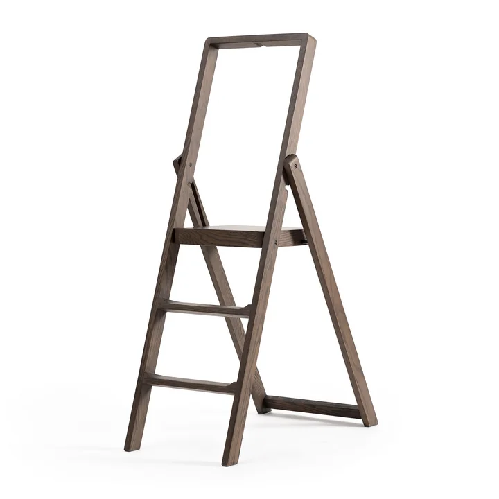 Design House Stockholm - Step Folding ladder, stained oak, dark