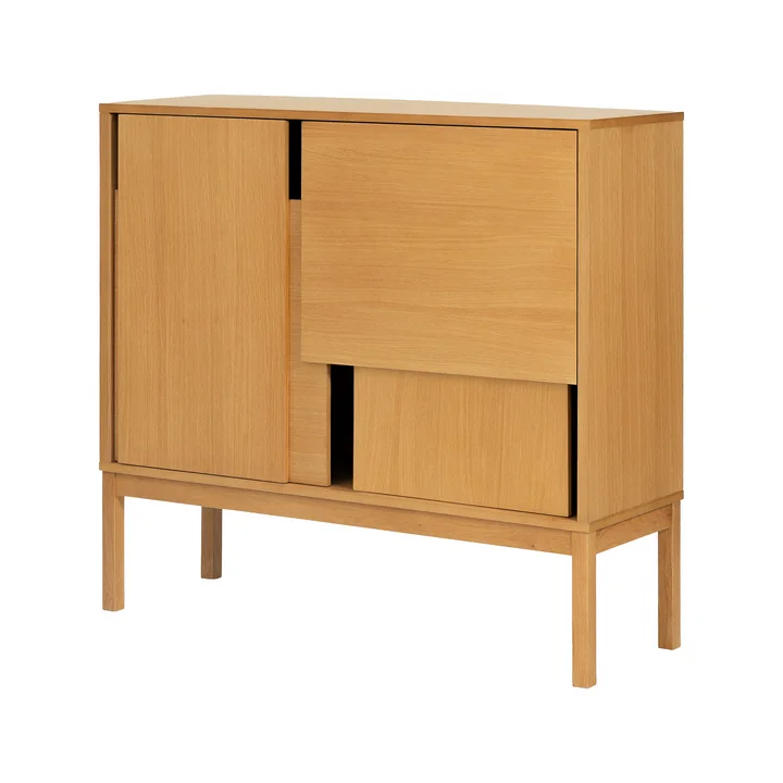 Design House Stockholm - Layer sideboard with legs, oak