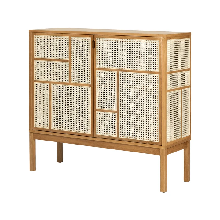 Design House Stockholm - Air Sideboard with legs, oak