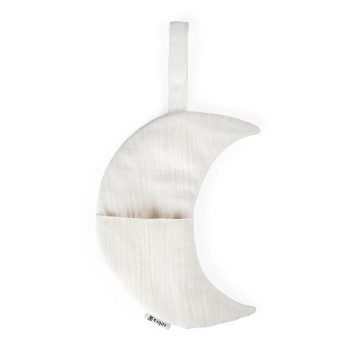 Sebra - Bed bag, moon, creamy white