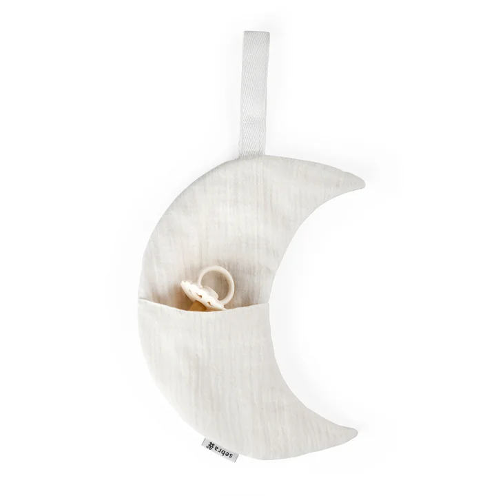 Sebra - Bed bag, moon, creamy white