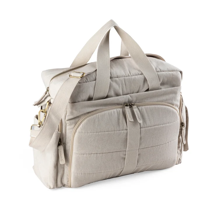 Sebra - On-the-go Diaper Bag, Beige Melange