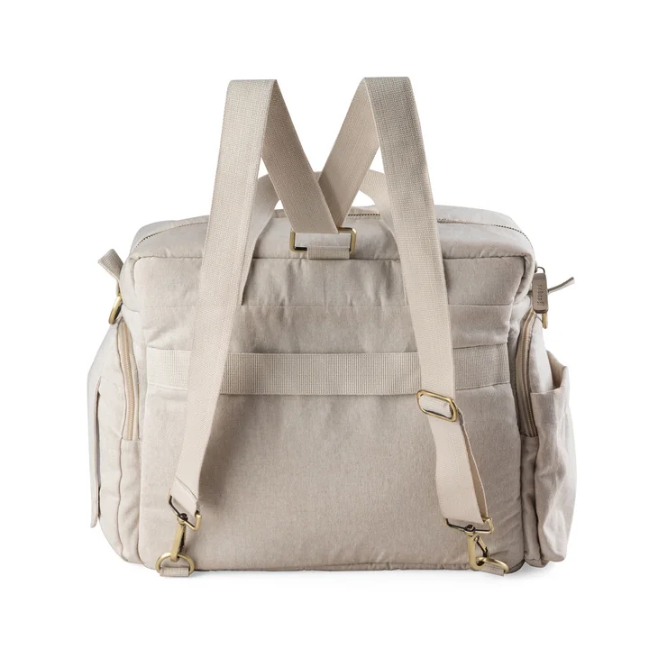Sebra - On-the-go Diaper Bag, Beige Melange