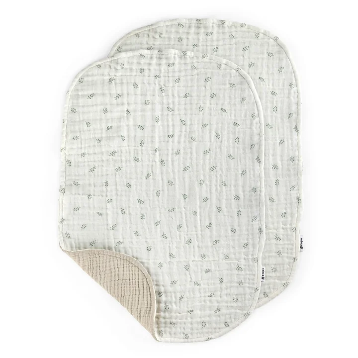 Sebra - 6-ply muslin changing mat, sophora (set of 2)