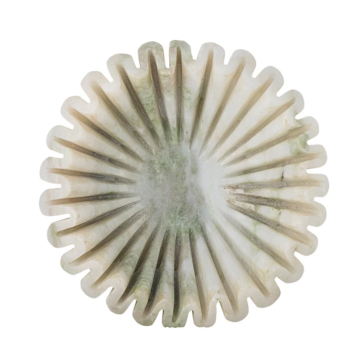 Bloomingville - Harmonia bowl, marble, green