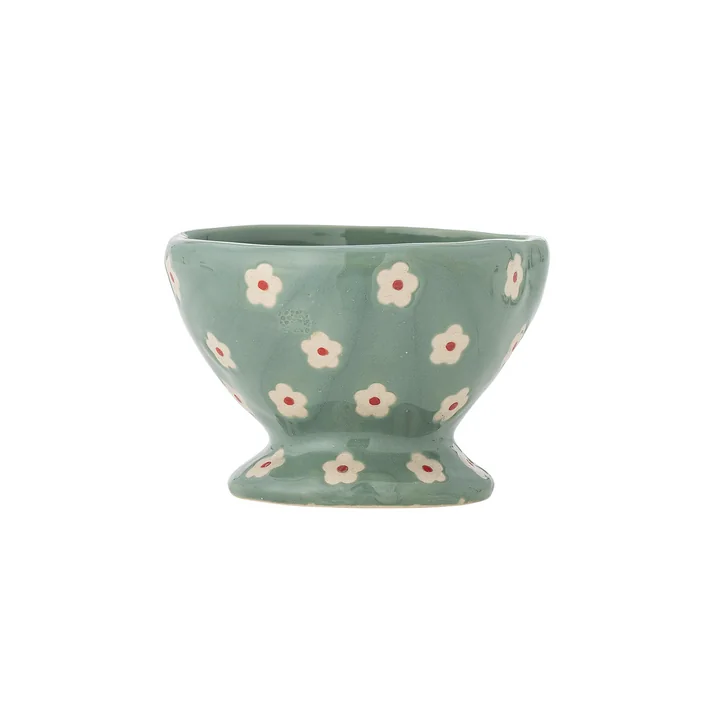 Bloomingville - Nini bowl, Ø 9 x H 6.5 cm, flower, blue