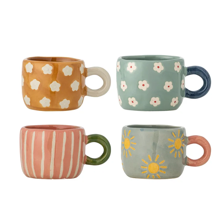 Bloomingville - Nini Cup, multipack, multi (set of 4)