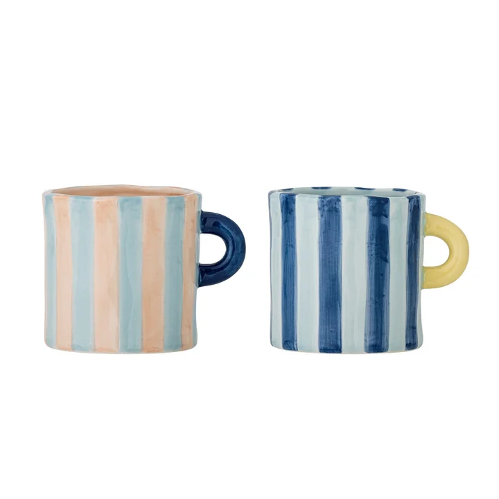 Bloomingville - Phoenix Mug, 250 ml, multi (set of 2)