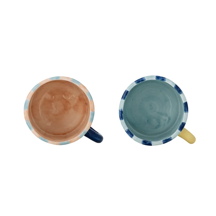 Bloomingville - Phoenix Mug, 250 ml, multi (set of 2)