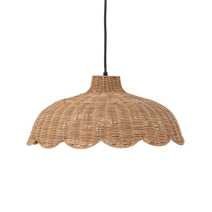 Bloomingville - Pittu Pendant light, Ø 42 x H 20 cm, rattan