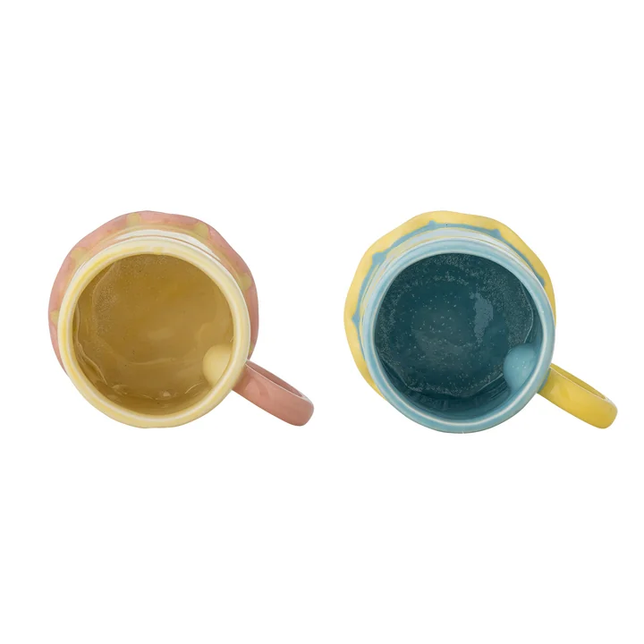 Bloomingville - Polly mug, 350 ml, multi (set of 2)