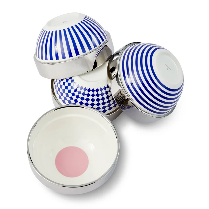 POLSPOTTEN - Aunty Bowl, multicolored, set of 4