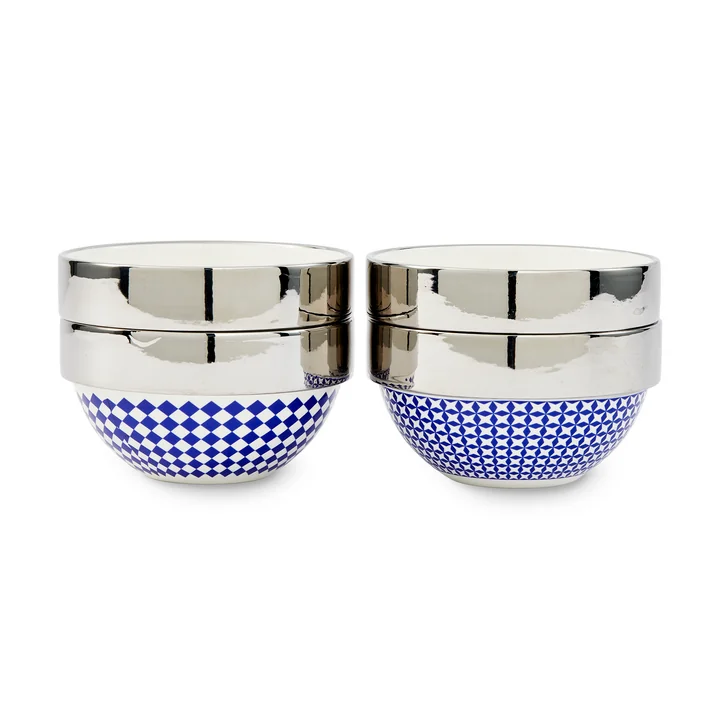 POLSPOTTEN - Aunty Bowl, multicolored, set of 4