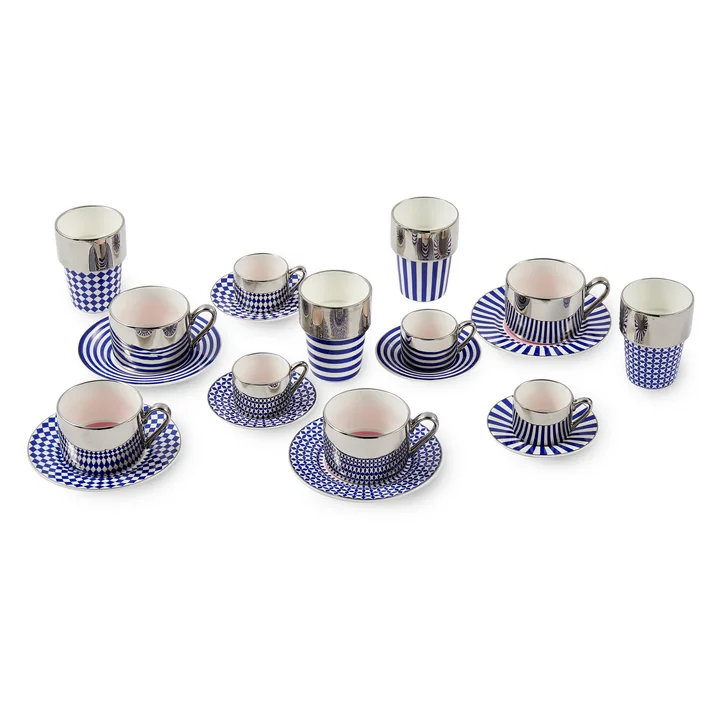 POLSPOTTEN - Aunty series, cups, multicolored