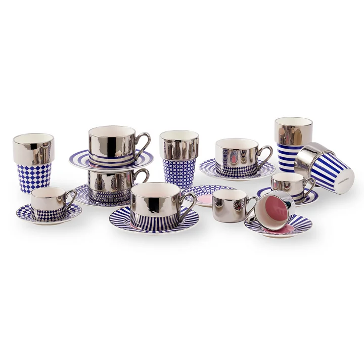 POLSPOTTEN - Aunty series, cups, multicolored