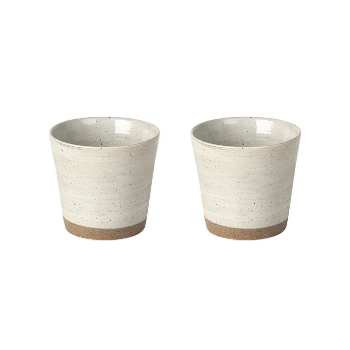 Broste Copenhagen - Grød Espresso Cup, 15 cl, sand (set of 2)