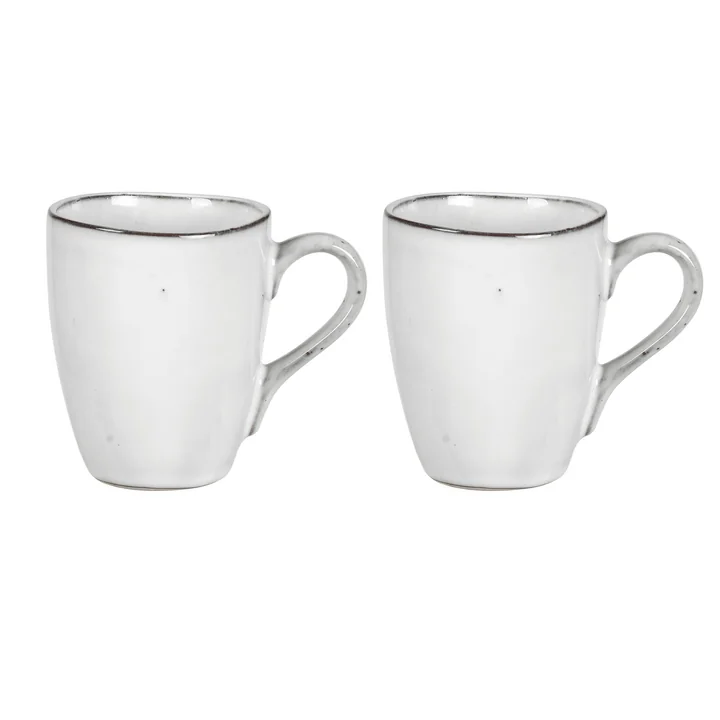 Broste Copenhagen - Nordic Sand 25 cl mug (set of 2)