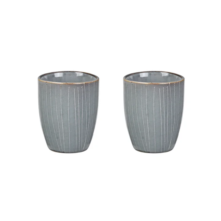 Broste Copenhagen - Nordic Sea Espresso Cups, 10 cl (Set of 2)