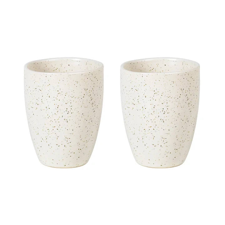 Broste Copenhagen - " Nordic Vanilla " Mug, 25 cl (set of 2)