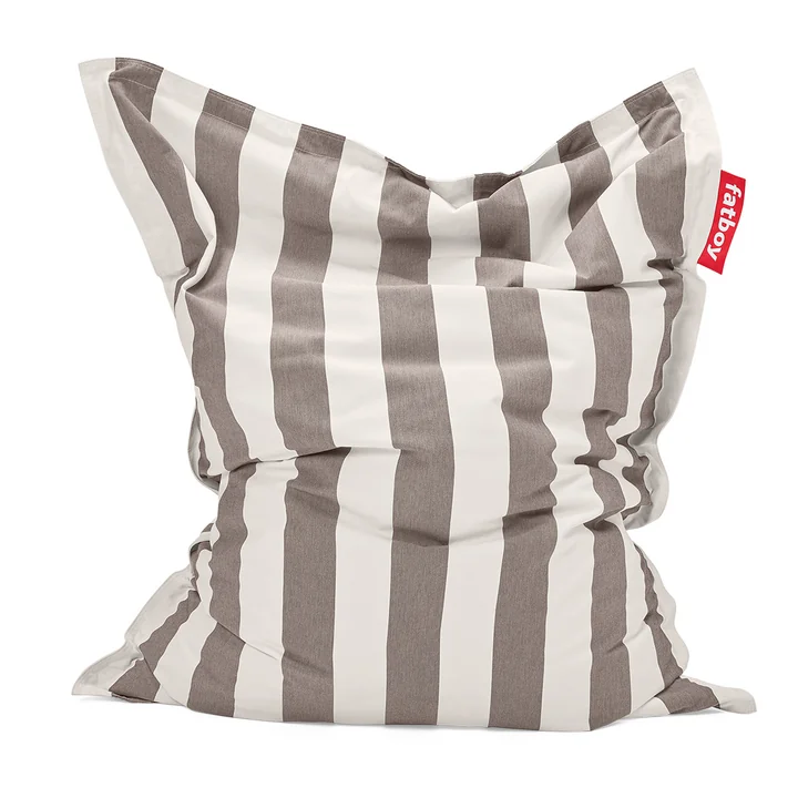 Fatboy - Outdoor cover for Original beanbag, cocoa striped