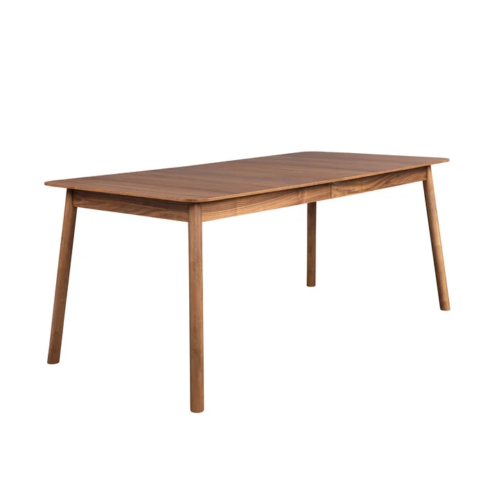 Zuiver - Glimps Extendable table, 180/240x90 cm, walnut