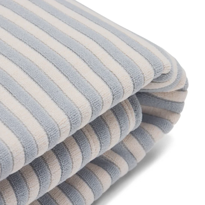 Fatboy - Cover for original Slim Terry beanbag, blizzard blue/cream