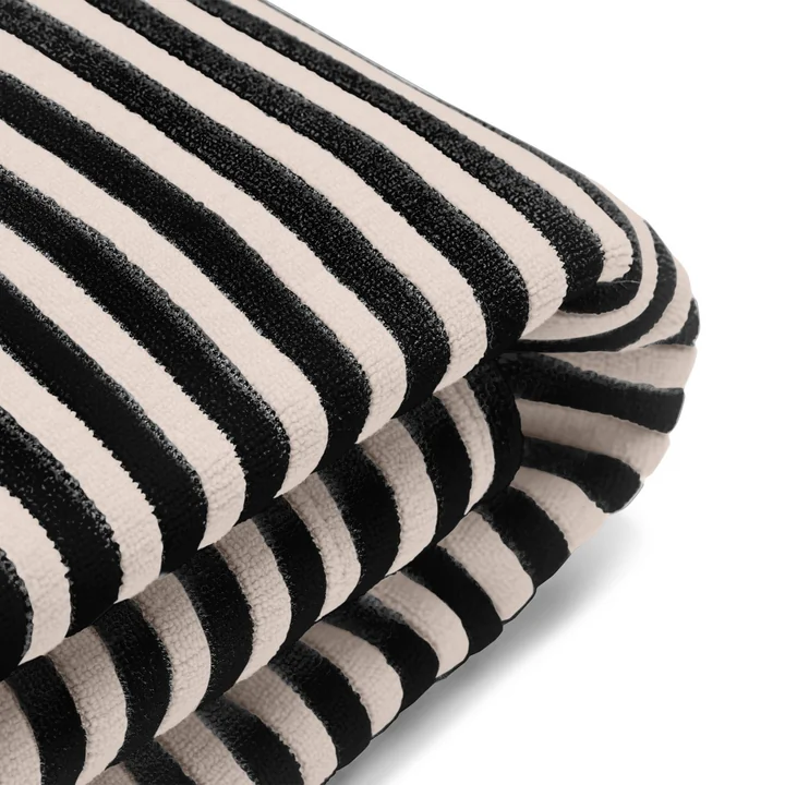Fatboy - Cover for original Slim Terry beanbag, black/cream