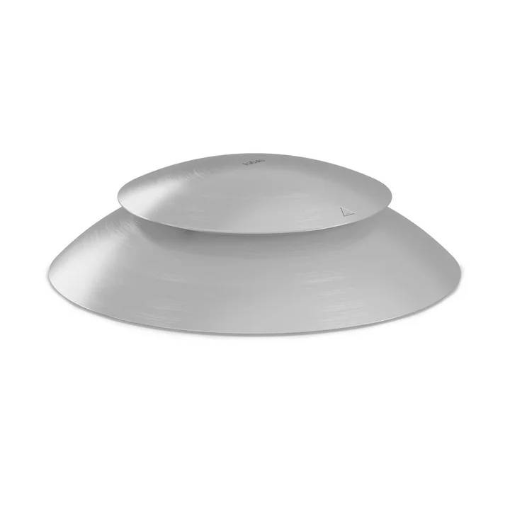 MOON 45 lid, brushed stainless steel from höfats
