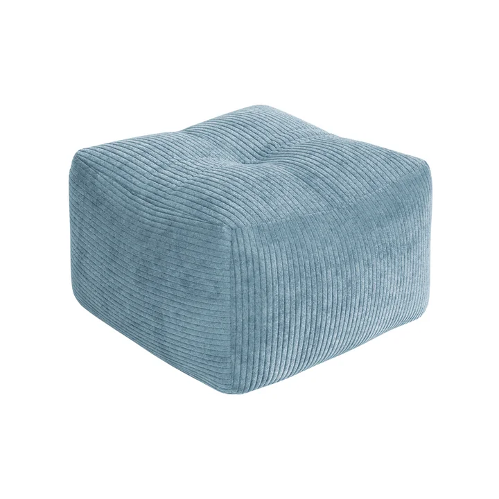Karup - Buddy Kids Pouf, 50 x 50 cm, hazy blue (554)