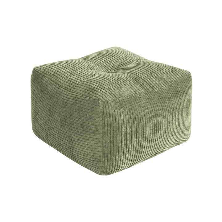 Karup - Buddy Kids Pouf, 50 x 50 cm, khaki green (553)