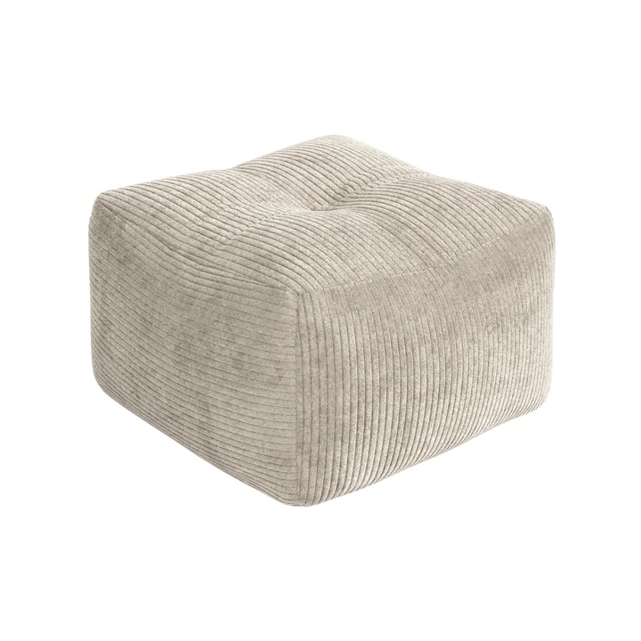 Karup - Buddy Kids Pouf, 50 x 50 cm, soft cream (550)