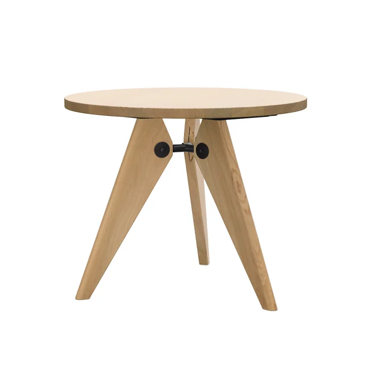 Vitra - Guéridon Dining table, Ø 90 cm, oiled oak