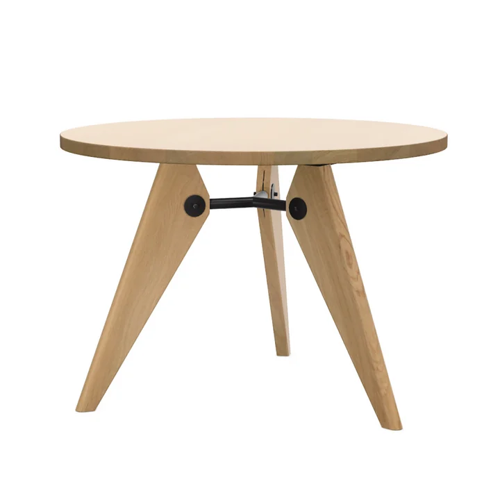 Vitra - Guéridon Dining table, Ø 105 cm, oiled oak