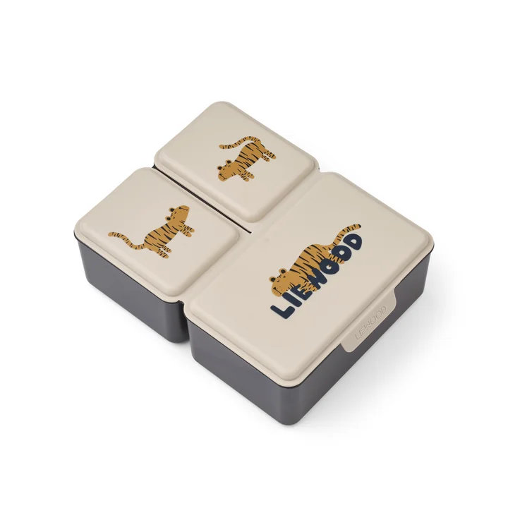 LIEWOOD - Driss Lunch Box, Tiger, Sandy